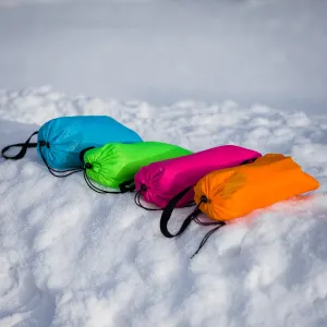Nafukovací sedací vak LEBAG Tempo Kondela Modrá