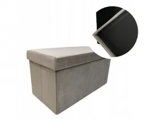 Kontrast Taburet Skora Duo béžová