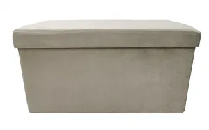 Kontrast Taburet Skora Duo béžová
