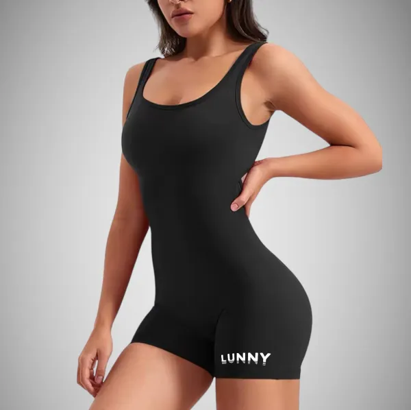 Legínovo Push-up overal klasic čierny Veľkosť: M