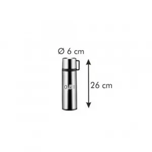 TESCOMA termoska s hrnčekom CONSTANT 0.5 l,nerez 