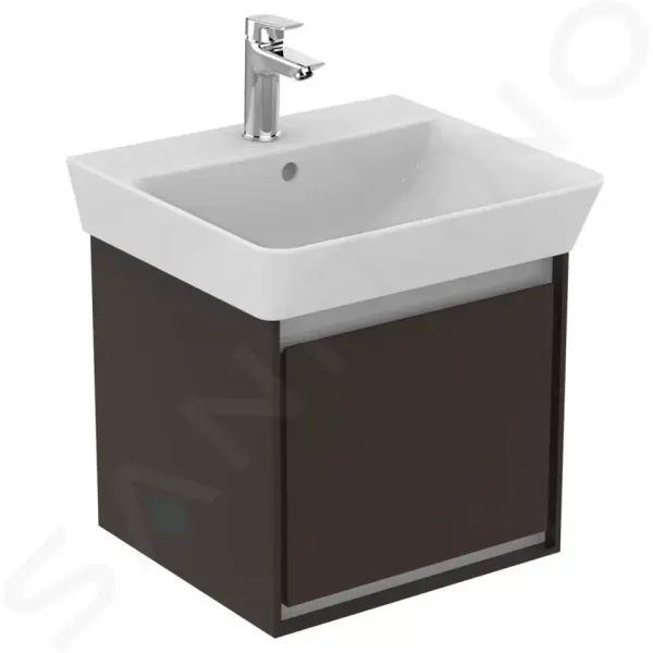 Ideal Standard Connect Air - Umývadlo CUBE 500x450 mm, s prepadom, biela E030101