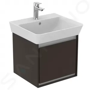 Ideal Standard Connect Air - Umývadlo CUBE 500x450 mm, s prepadom, biela E030101