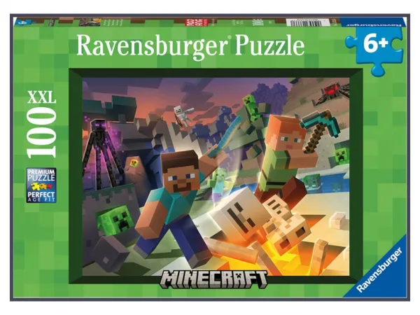 Ravensburger Puzzle Minecraft (100 dielov)