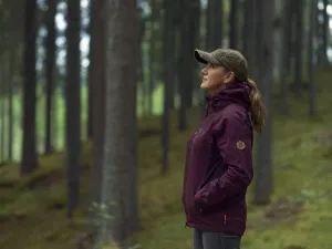 Husqvarna Bunda softshellová dámska, fialová Veľkosť: XS