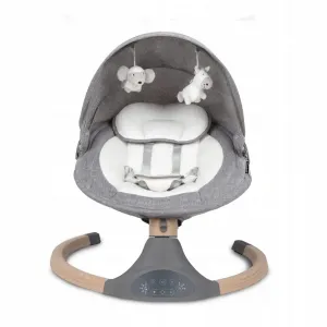 JAKS Vibračná hojdačka Luxi Dark Melange/Wooden