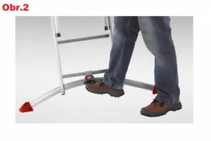Alve Rebrík viacúčelový trojdielny S100 ProfiLOT 9309-507