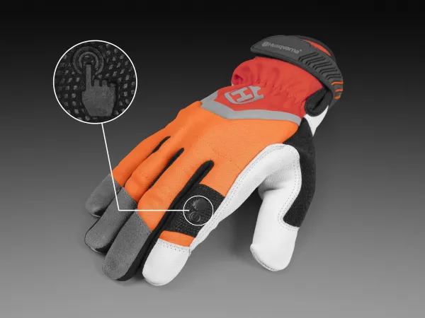 Husqvarna Rukavice Technical s protiporezovou ochranou Veľkosť: 9