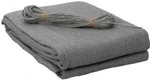 Balkónový kryt 1x5m, sivý