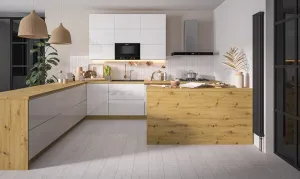ArtExt Dvierka na umývačku riadu FLORENCE lesk | ZM 45 Farba sokla: Grey
