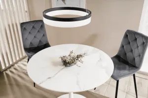 Signal Jedálenská stolička JERRY Velvet | sivá
