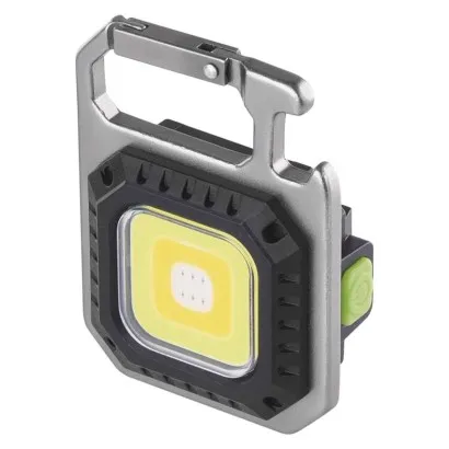 EMOS Nabíjacia mini LED baterka - prívesok na kľúče, 750 lm, 10 ks, display box