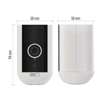 EMOS GoSmart Vonkajšia batériová kamera IP-210 SNAP s Wi-Fi