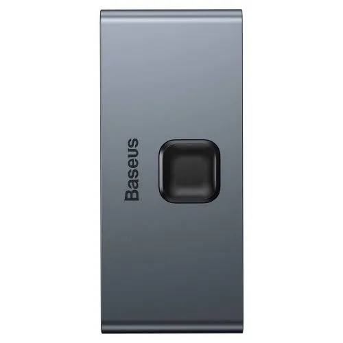 Baseus Matrix 3x HDMI Switch 4K, šedý (CAHUB-BC0G)