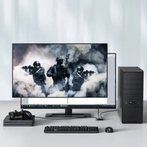 Baseus Matrix 3x HDMI Switch 4K, šedý (CAHUB-BC0G)