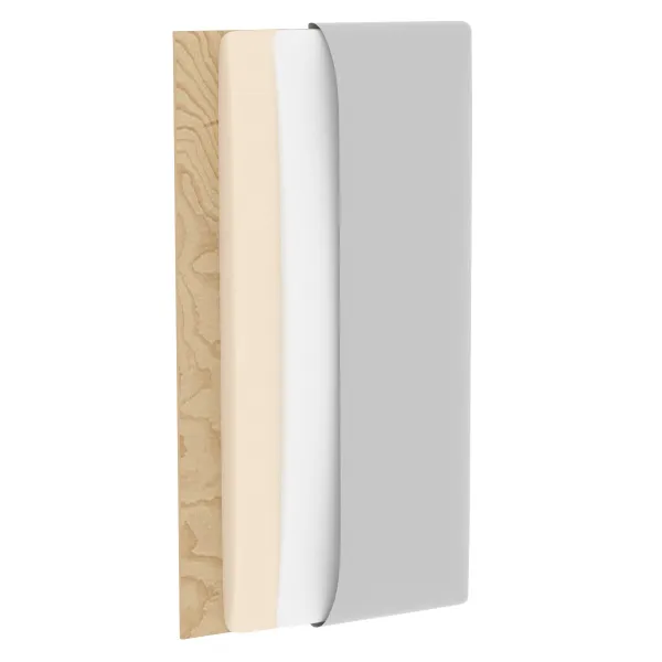 Čalúnený panel 50 x 40 Farba: Monolith 63