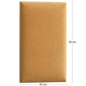 Čalúnený panel 50 x 30 Farba: Monolith 48