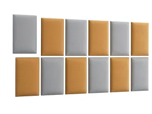 Čalúnený panel 50 x 30 Farba: Monolith 48