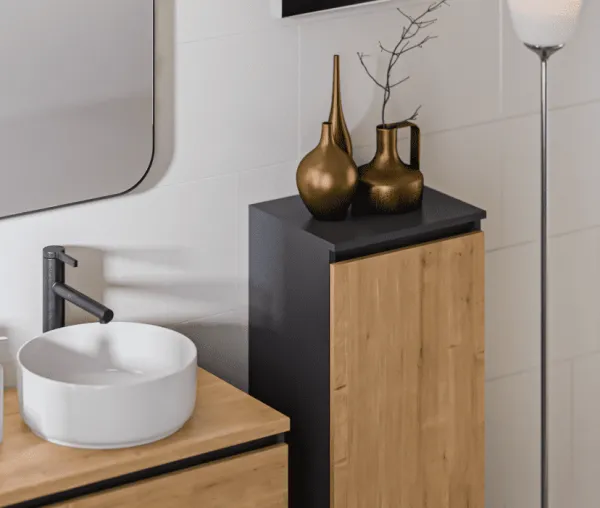 ArtCom Skrinka pod umývadlo MONAKO Grey Oak 820 | 60 cm