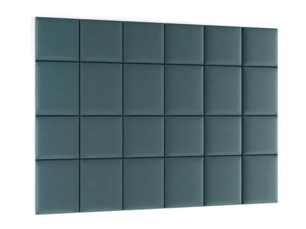 Čalúnený panel QUADRATA 40 Farba: Monolith 76