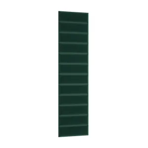 Čalúnený panel | 50 x 20 cm Farba: Monolith 37