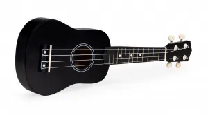 Detská drevená gitara ukulele so 4 nylonovými strunami