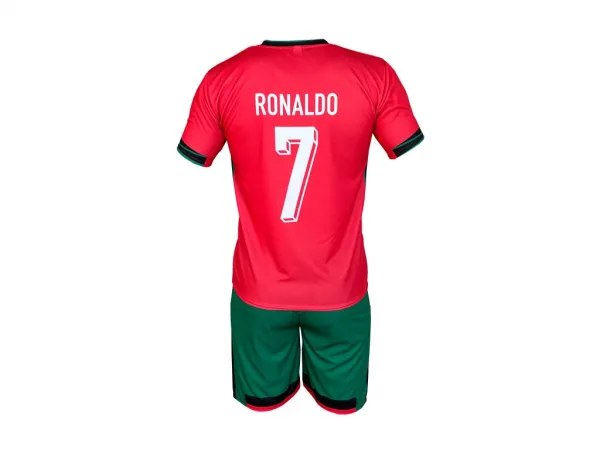 JAKS DETSKÝ FUTBALOVÝ DRES RONALDO PORTUGALSKO  - KOMPLET Rozmery: 122