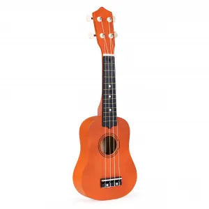 Detské drevené ukulele so 4 nylonovými strunami