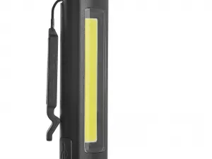 Tvardy Pracovné svietidlo LED COB 5W + 3W UV laser 800mAh 400lm IP44