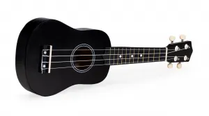 Detská drevená gitara ukulele so 4 nylonovými strunami