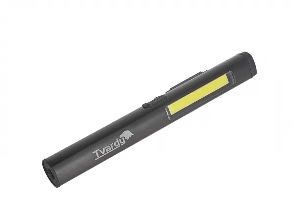 Tvardy Pracovné svietidlo LED COB 5W + 3W UV laser 800mAh 400lm IP44