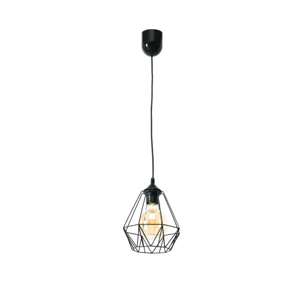 Závesná lampa Bendinni 1 - čierna