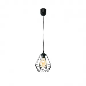 Závesná lampa Bendinni 1 - čierna