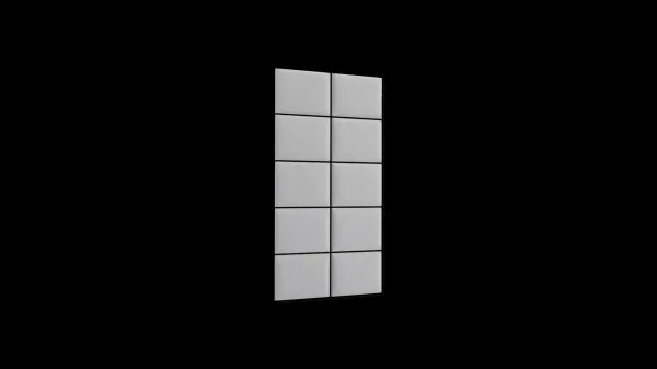 Eltap Čalúnený panel SET QUADRATTA 100x200 modrý