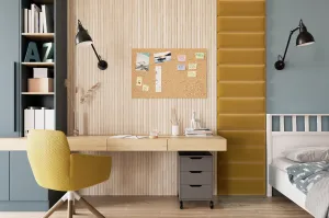 Eltap Čalúnený panel SET QUADRATTA 50x240 okrová