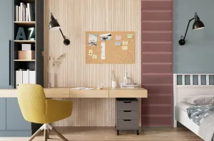 Eltap Čalúnený panel SET QUADRATTA 50x240 okrová
