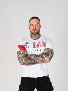 Pánske tričko CIPO & BAXX CT785 WHITE Farba: Biela, Konfekčná veľkosť: L