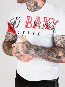 Pánske tričko CIPO & BAXX CT785 WHITE Farba: Biela, Konfekčná veľkosť: L