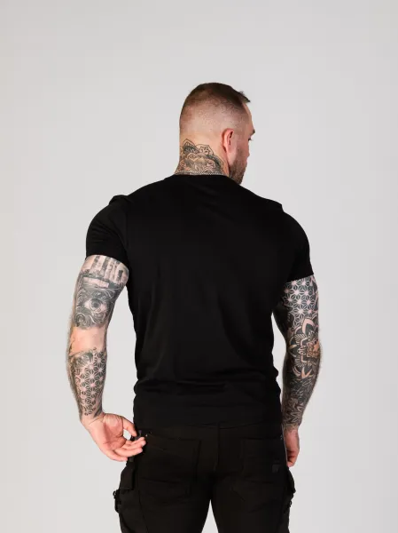 Pánske tričko CIPO & BAXX CT785 BLACK Farba: Čierna, Konfekčná veľkosť: S