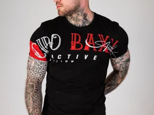 Pánske tričko CIPO & BAXX CT785 BLACK Farba: Čierna, Konfekčná veľkosť: S