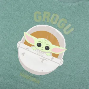Star Wars / Mandalorian Detské pyžamo Mandalorian Grogu Veľkosť: 128