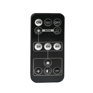 LED reflektor 4800lm so solárnym panelom + diaľkové ovládanie