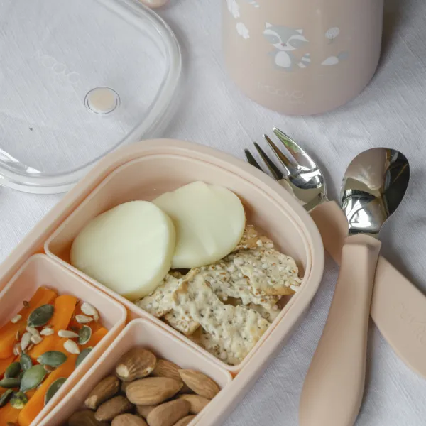 Nuvita desiatový box 490 ml Sage Green