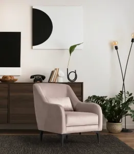Hanah Home Křeslo ASTANA béžové