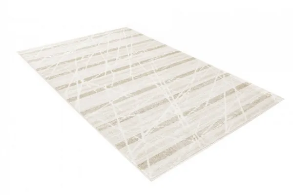 Koberec Kenitra G218A Ornament, krémový / svetlosivý