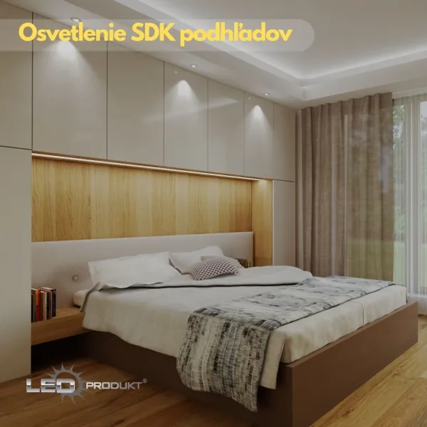 LEDprodukt 10m PROFI LED pásik 70LED/m SMD2835 prúd. driver studená b. 7,2W/m IP20 24V KOMPLETNÁ SADA