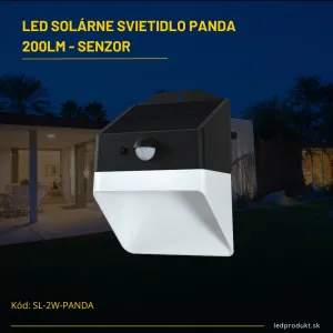 LED solárne svietidlo Panda 220lm