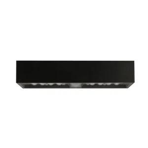 LED solárne svietidlo Brick - čierne 900lm