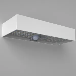 LED solárne svietidlo Brick - biele 900lm
