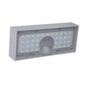 LED solárne svietidlo Brick - biele 900lm